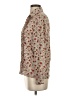 Unbranded Floral Ivory Long Sleeve Blouse Size S - photo 5