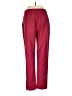 Theory 100% Virgin Wool Solid Burgundy Wool Pants Size 6 - photo 2