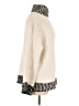 Shein 100% Polyester Tweed Ivory Turtleneck Sweater Size M - photo 4