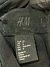 H&M 100% Polyester Metallic Black Cocktail Dress Size 6 - photo 7