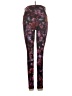 Athleta Floral Purple Active Pants Size S - photo 2