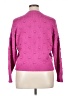 Ann Taylor Hearts Pink Pullover Sweater Size XL - photo 2