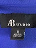 AB Studio Solid Blue Casual Dress Size 8 - photo 7
