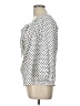 Riley & Rae 100% Polyester Polka Dots White 3/4 Sleeve Blouse Size L - photo 5