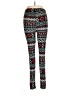 Derek Heart Print Black Leggings Size L - photo 2