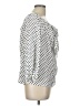 Riley & Rae 100% Polyester Polka Dots White 3/4 Sleeve Blouse Size L - photo 4