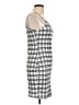 Unbranded 100% Polyester Plaid Gray Casual Dress Size L - photo 4