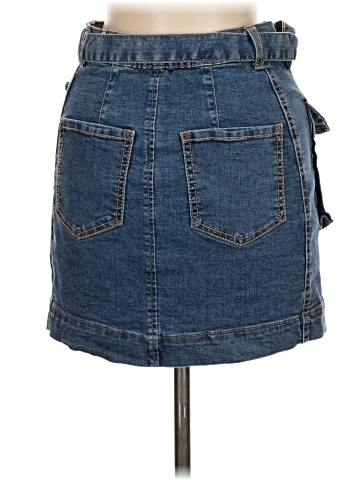 LOVEGEN Denim Skirt (view 2)