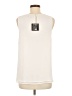 Pleione 100% Polyester Ivory Sleeveless Blouse Size M - photo 2