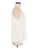 Pleione 100% Polyester Ivory Sleeveless Blouse Size M - photo 4