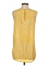 MICHAEL Michael Kors 100% Polyester Yellow Sleeveless Blouse Size S - photo 2