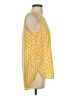 MICHAEL Michael Kors 100% Polyester Yellow Sleeveless Blouse Size S - photo 4