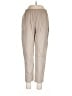 MNG Solid Tan Casual Pants Size L - photo 1