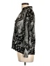 Alex Evenings 100% Polyester Paisley Silver Blazer Size L - photo 5