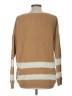 Papaya 100% Acrylic Stripes Tan Pullover Sweater Size M - photo 2