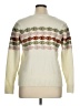 Maurices Print Ivory Pullover Sweater Size XL - photo 2