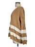 Papaya 100% Acrylic Stripes Tan Pullover Sweater Size M - photo 5