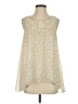 Max Studio 100% Polyester Ivory Sleeveless Blouse Size S - photo 1