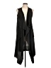 Double Zero 100% Polyester Black Cardigan Size L - photo 1