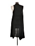Double Zero 100% Polyester Black Cardigan Size L - photo 2