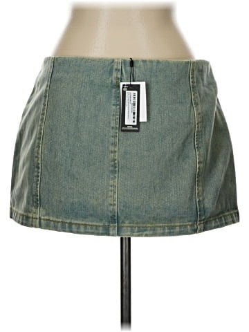 PrettyLittleThing Denim Skirt (view 2)