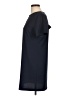 Veronica M. Solid Black Casual Dress Size L - photo 5