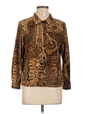 Softwear by Mark Singer Long Sleeve Blouse (view 1)