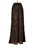 Shein Animal Print Brown Casual Pants Size 6 - photo 1