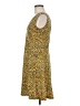 H&M Animal Print Yellow Cocktail Dress Size M - photo 5