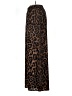 Shein Animal Print Brown Casual Pants Size 6 - photo 5