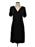 Eliza J Solid Black Casual Dress Size 4 - photo 1