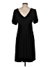Eliza J Solid Black Casual Dress Size 4 - photo 2