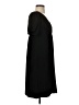 Eliza J Solid Black Casual Dress Size 4 - photo 4