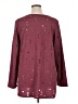 Voll Stars Burgundy Long Sleeve Top Size XL (estimated) - photo 2