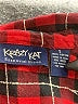 Basic Editions 100% Cotton Plaid Red Long Sleeve Button-Down Shirt Size S - photo 7