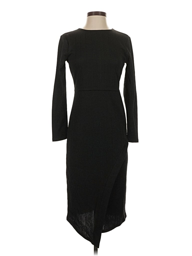 Pre-owned Spense Casual Dress In Black