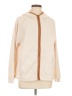 Lands' End 100% Polyester Tan Zip Up Hoodie Size M (petite) - photo 1