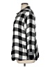 Collections etc. 100% Rayon Checkered-gingham Gray 3/4 Sleeve Button-Down Shirt Size XL - photo 5