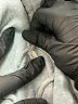 Unbranded 100% Polyester Gray Pullover Hoodie Size L - photo 7