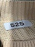 525 America 100% Cotton Tan Turtleneck Sweater Size S (estimated) - photo 7