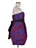 BCBGMAXAZRIA 100% Polyester Blue Cocktail Dress Size 8 - photo 4