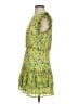 Aqua 100% Polyester Tropical Green Cocktail Dress Size S - photo 5