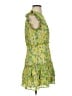 Aqua 100% Polyester Tropical Green Cocktail Dress Size S - photo 4