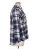 New York Laundry Plaid Blue 3/4 Sleeve Blouse Size XL - photo 4