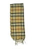 V.Fraas 100% Acrylic Plaid Yellow Tan Scarf One size - photo 2