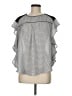 Maje 100% Polyester Silver Sleeveless Blouse One size - photo 1