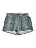 David Lerner 100% Polyester Paisley Teal Shorts Size L - photo 1