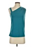 Worthington Teal Sleeveless T-Shirt Size XS - photo 1