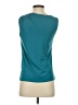 Worthington Teal Sleeveless T-Shirt Size XS - photo 2
