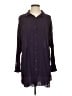 Lands' End 100% Rayon Purple 3/4 Sleeve Blouse Size XS - photo 1